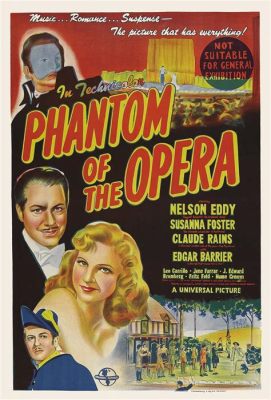  The Phantom of the Opera! Ein Klassiker des frühen Fernsehens?